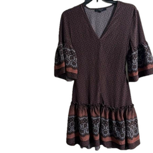 All Saints Short Boho Style Dress